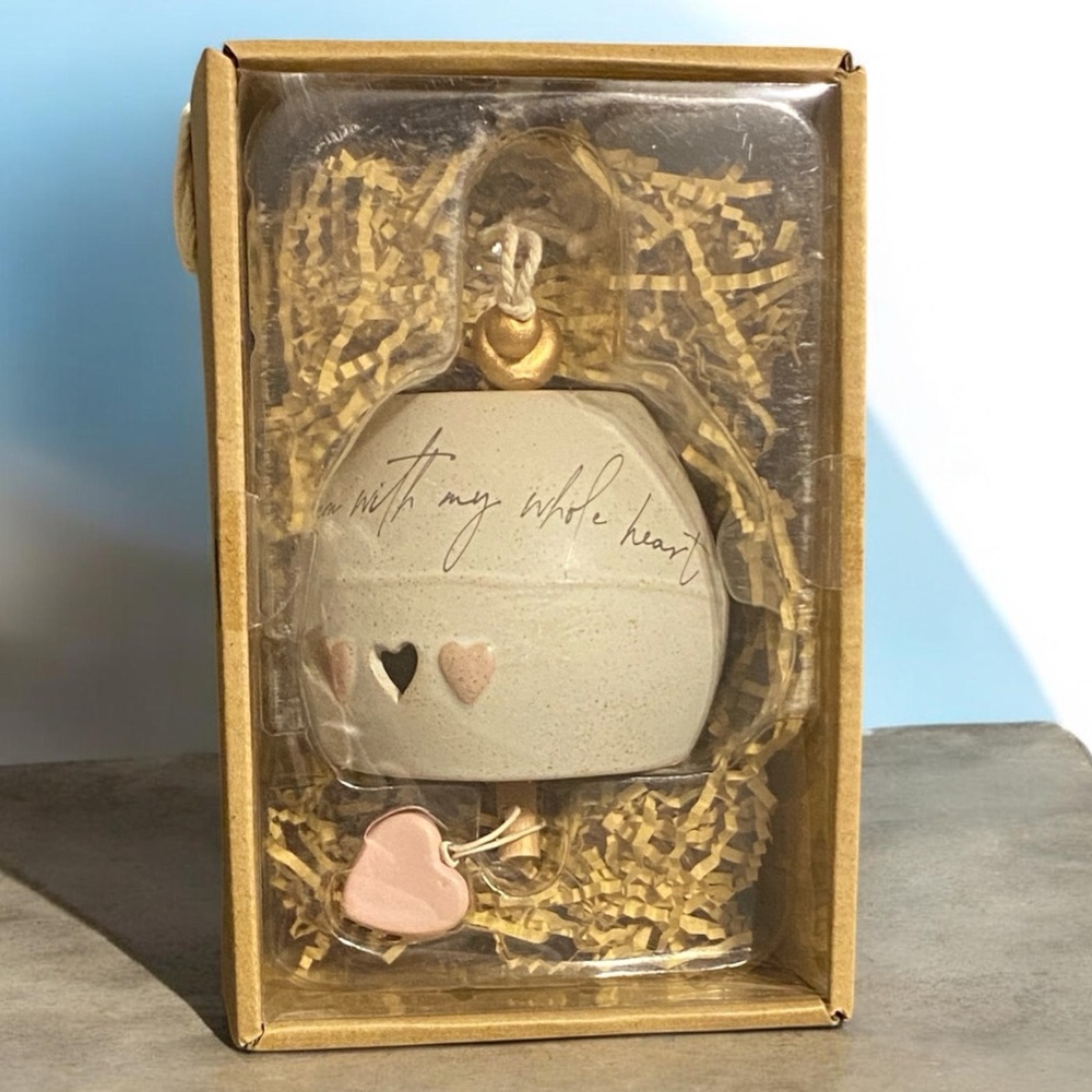 Love Ceramic Bell (NWT!)